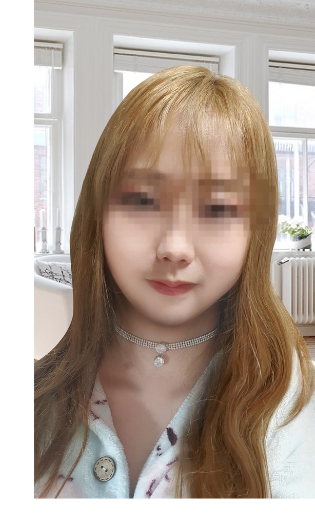 크리스탈 큐빅체인 초커 21종
