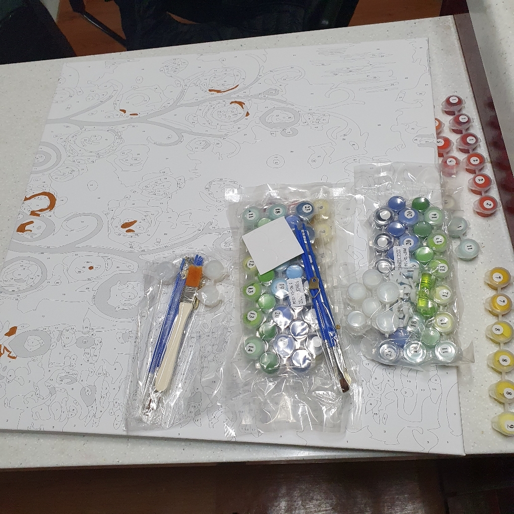 아트조이 DIY 명화 그리기 3단세트 50x
