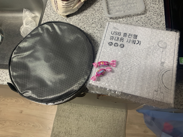 미오샤워 캠핑샤워기 캠핑용 야외 간이 이동식 휴대용 샤워기 USB충전식 무선 리뷰 후기
