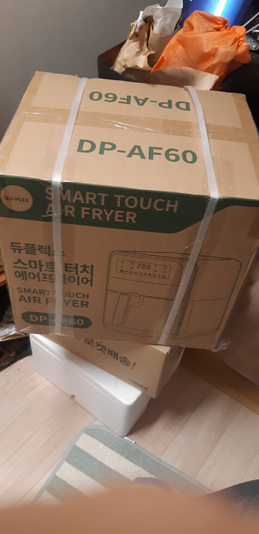 듀플렉스 스테인리스 스마트터치 에어프라이어 5