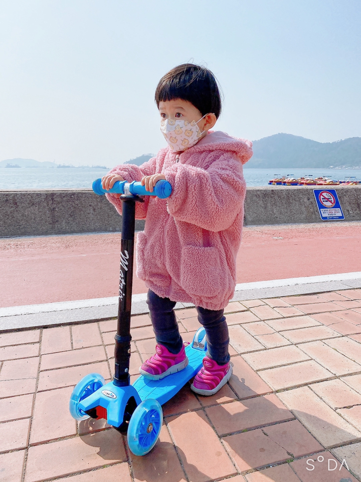 올리반 아동용 팝콘 후드 집업
