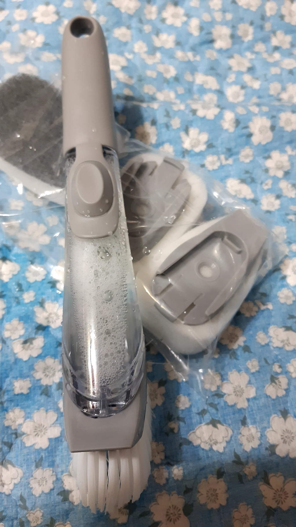 모노라이프 깔끔 편리 싱크대 화장실 바닥청소솔 리필 수세미