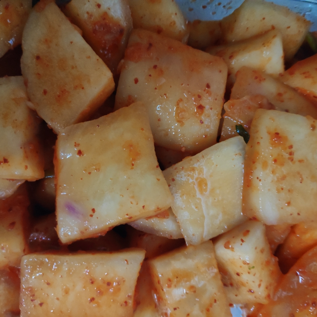 손맛 순무 김치 리뷰후기