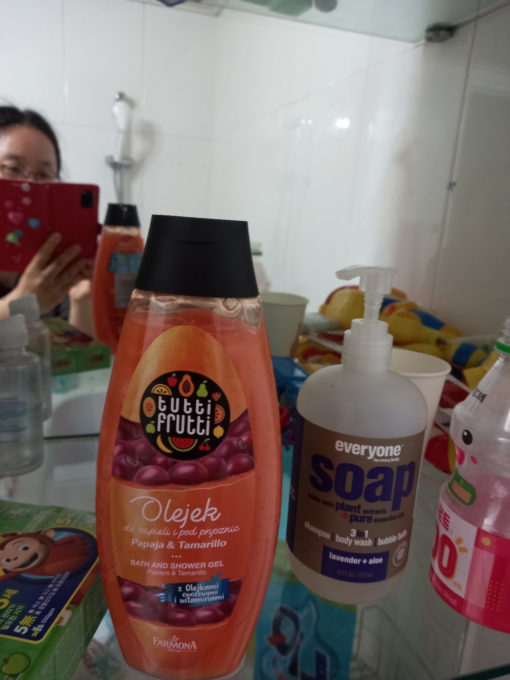 파모나 파파야&타마릴로 베스 앤 샤워젤