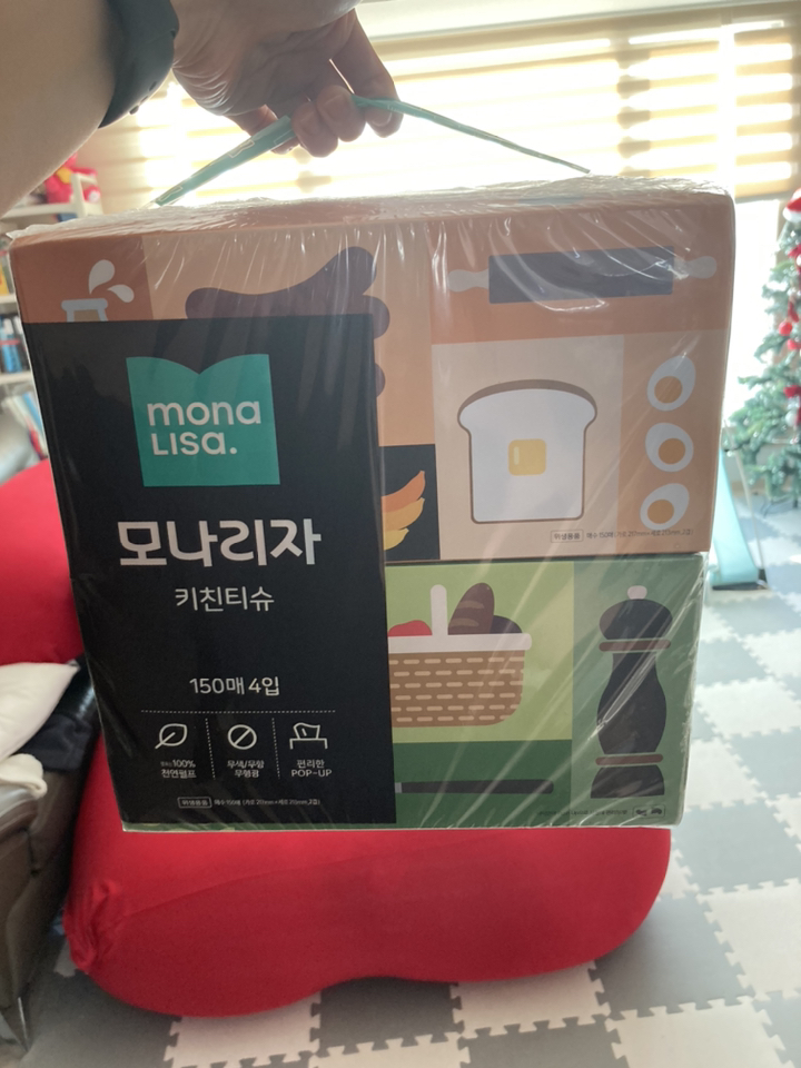 모나리자 키친티슈 150매 4개입 리뷰후기