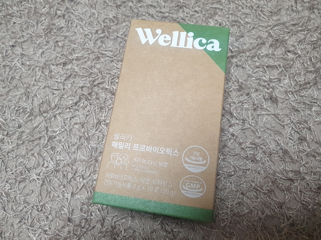 웰리카 패밀리 프로바이오틱스 50억 키즈유산균 아연
