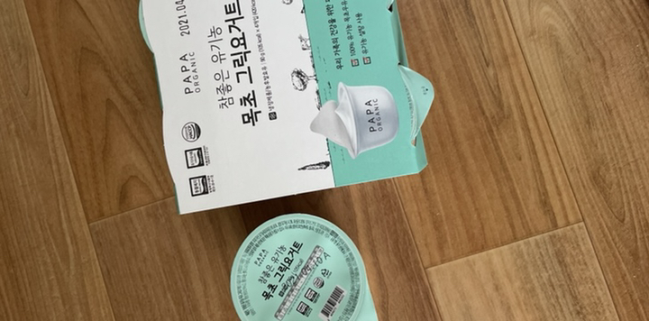 파파오가닉 참좋은 유기가공식품인증 목초 그릭요거트 가당