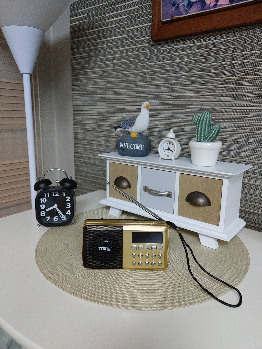 컴스 효도 FM 라디오 USB TF카드지원 휴대용 스피커 리뷰후기