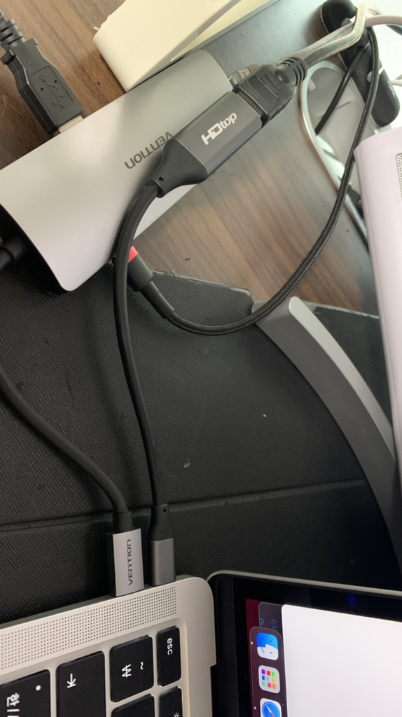에이치디탑 USB C타입 TO HDI 4K 60Hz 컨버터 케이블
