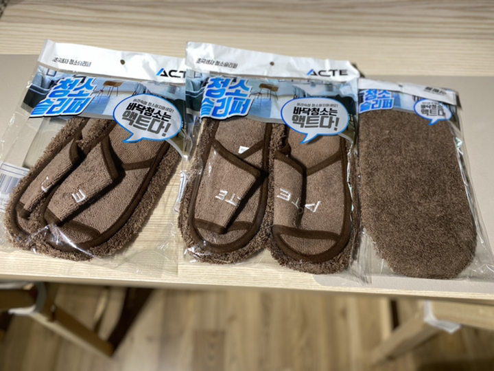 청소슬리퍼2리필1 걸레슬리퍼 극세사 거실슬리퍼 층간소음 발걸레 거실화