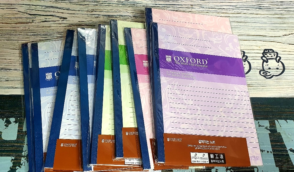 OXFORD 잘펴지는 유선노트 A5 50매 칼라 리뷰 후기