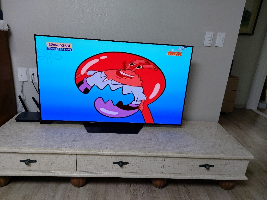 전자 울트라 HD OED 인공지능 알파 7 ThinQ TV OED55BXCNA