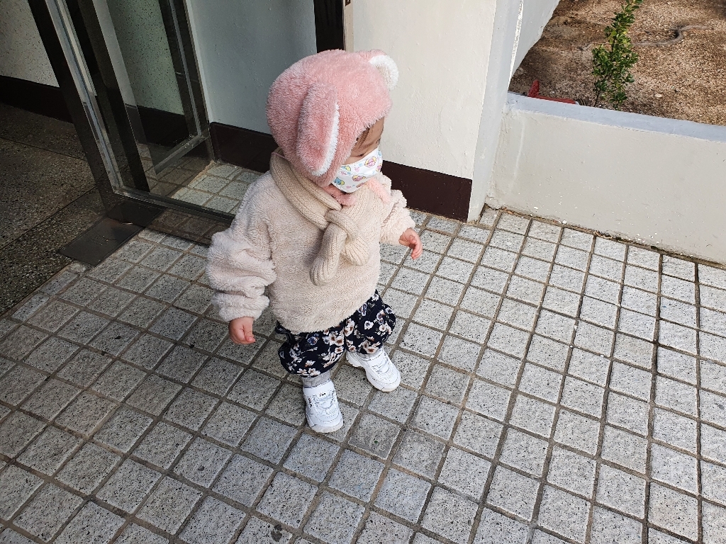 돌 아기 유아 겨울 귀달이 양모 방한 모자 리뷰 후기