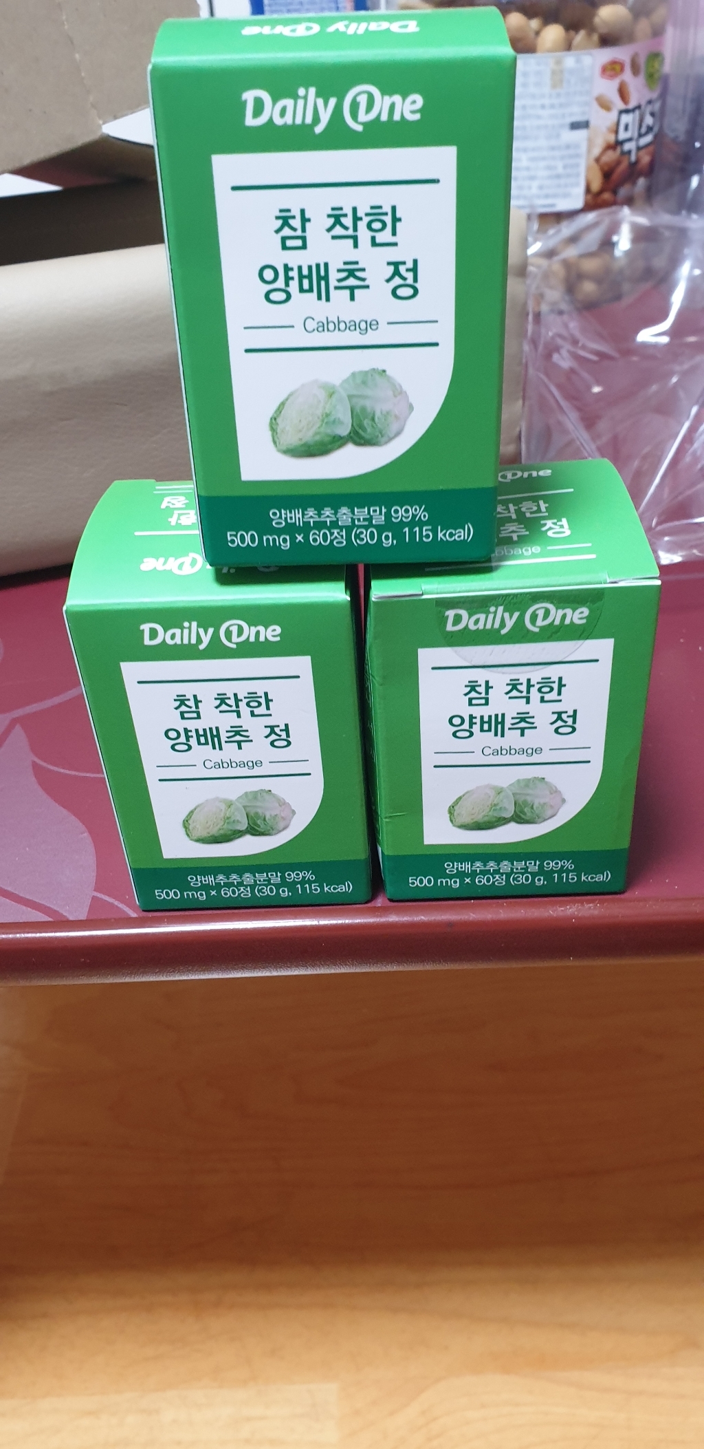 데일리원 참 착한 양배추 정