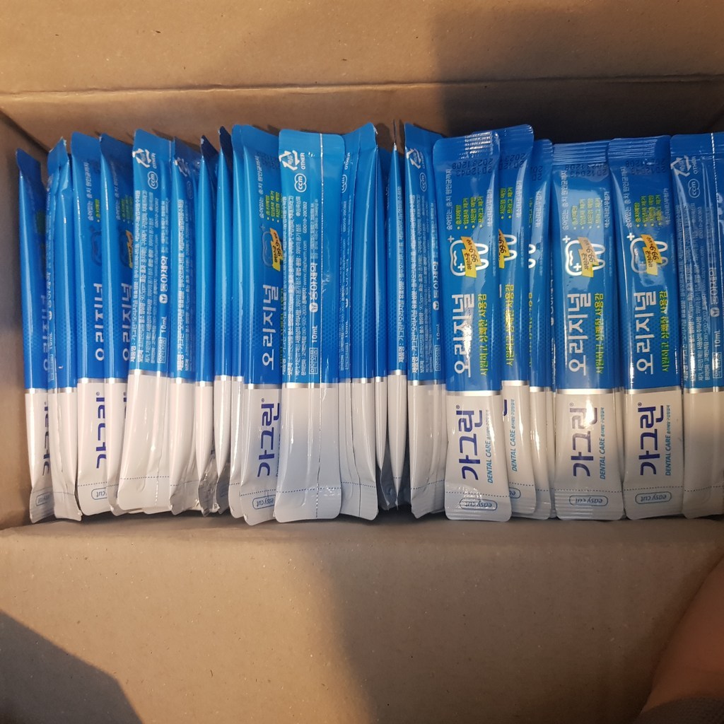 동아제약 가그린 오리지널 스틱형 벌크 1box 일회용 가글