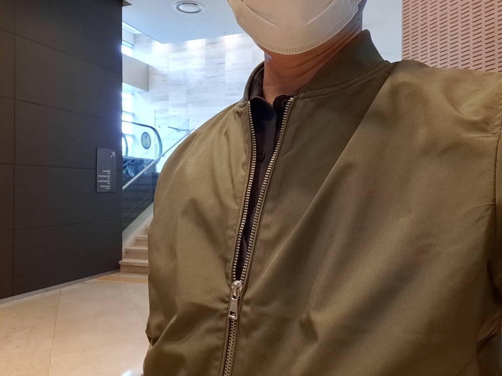 다꾸앙 남성용 불타오르네 항공점퍼 C09K7_oj2259
