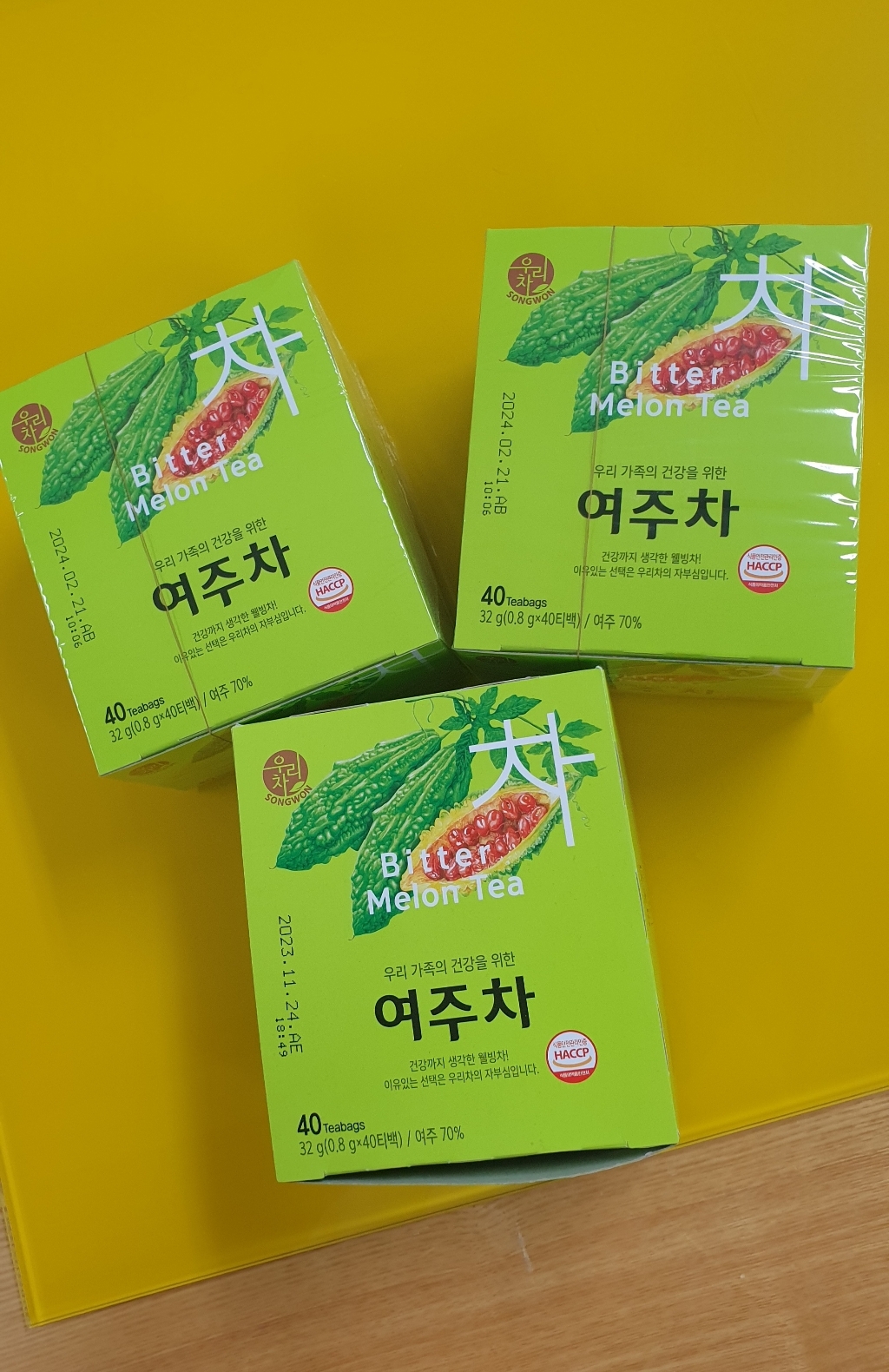 당뇨에 좋은차 여주차 혈당관리 당뇨예방 천연인슐린 3박스 한영스토어 리뷰후기