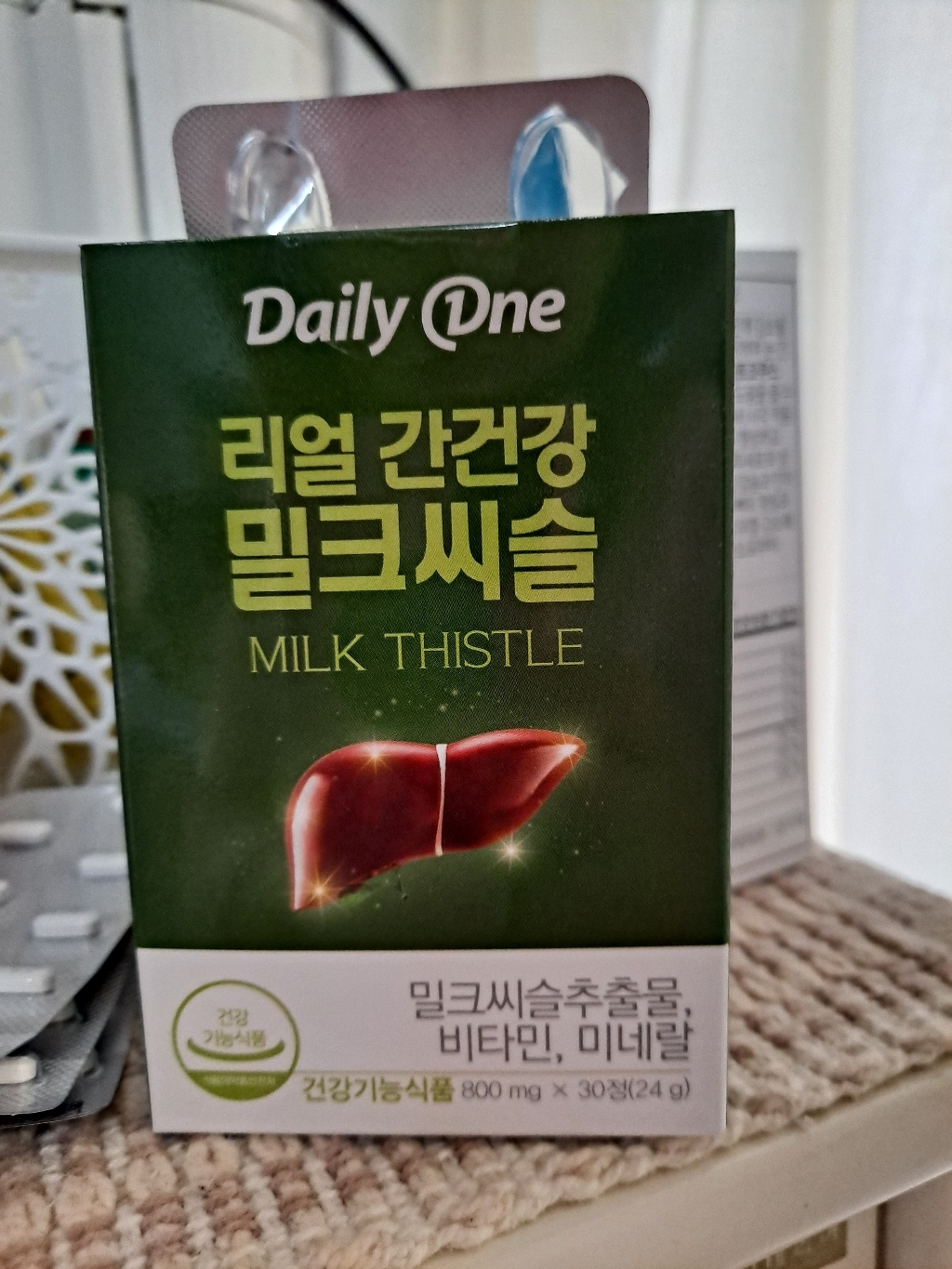데일리원 리얼 간건강 밀크씨슬