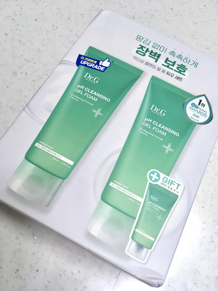 닥터지 약산성 클렌징 젤 폼 듀오 리뷰후기