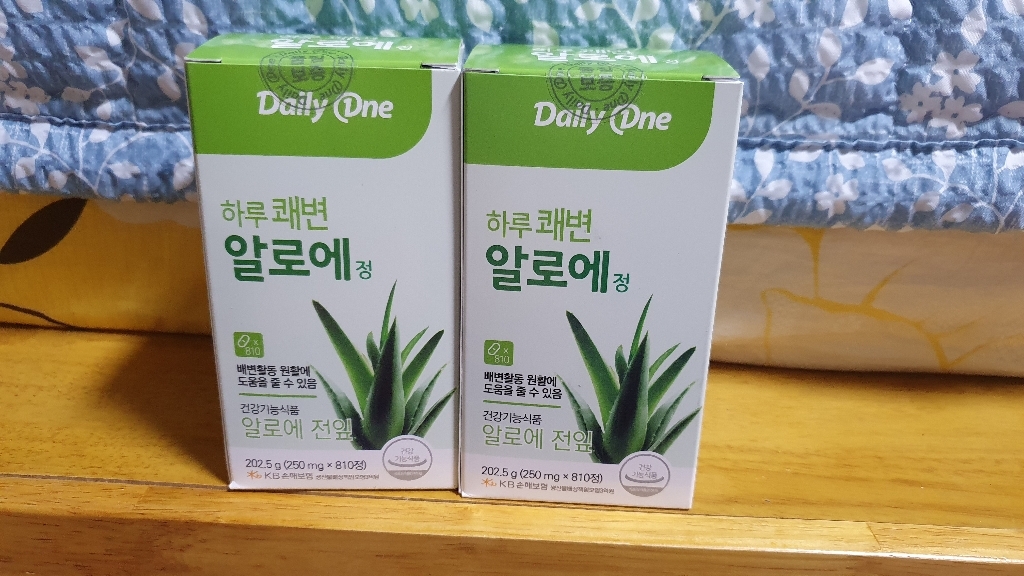 데일리원 하루쾌변 알로에정 9개월분