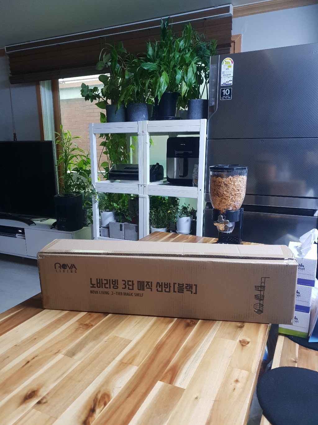 노바리빙 다용도 3단 매직 욕실선반 리뷰후기