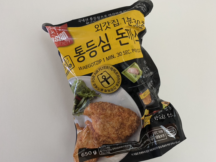 외갓집 1분 30초 통등심돈까스 소스 리뷰후기