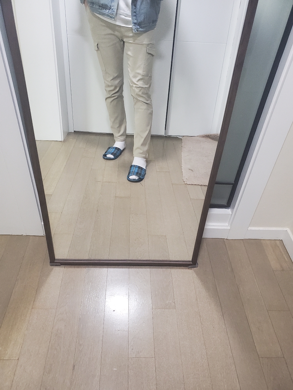 스댕클럽 남성용 치즈스판 포켓 밴드 카고 면바지 BJ2665 리뷰후기