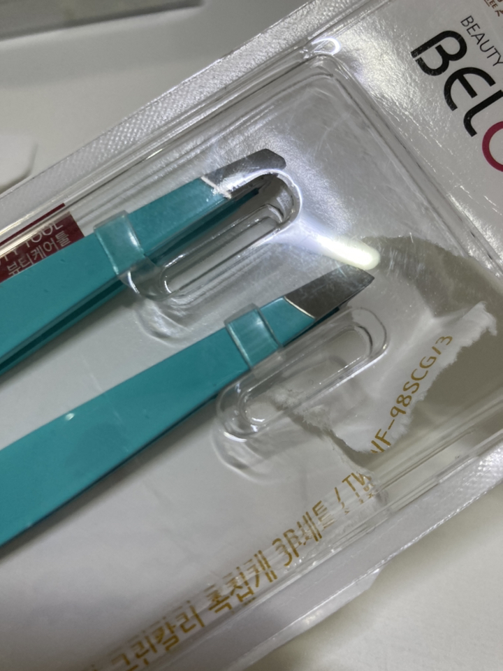 벨로티 스테인리스 스틸 에플민트 다용도 정밀 족집게