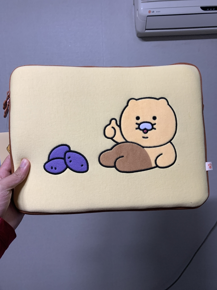 카카오프렌즈 춘식이 노트북 파우치