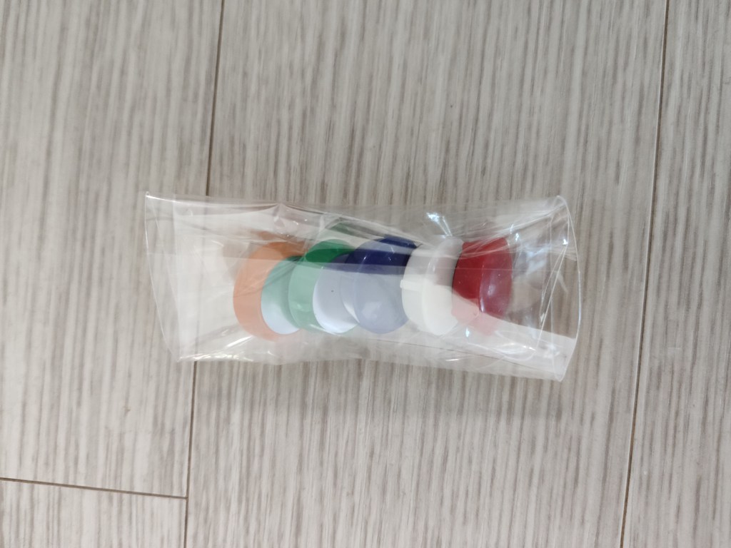 메모자석 단추 칼라 메모홀더 교구자석