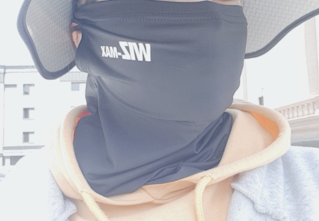 위즈맥스스포츠 UV자외선차단 W2 귀걸이형 쿨링 이어 마스크 리뷰후기