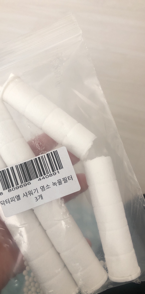 닥터피엘 샤워기 환 녹물 염소제거 필터