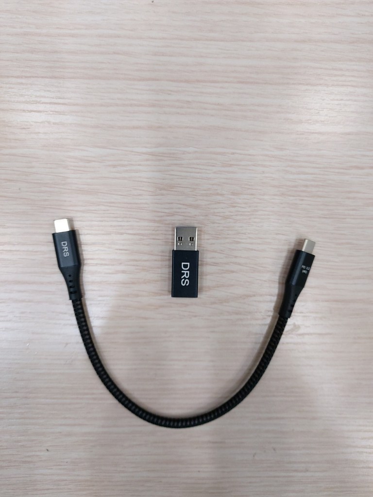 디알에스 USB31 GEN2 10Gbs CTOA 젠더 USB C TO A 변환젠더 리뷰후기