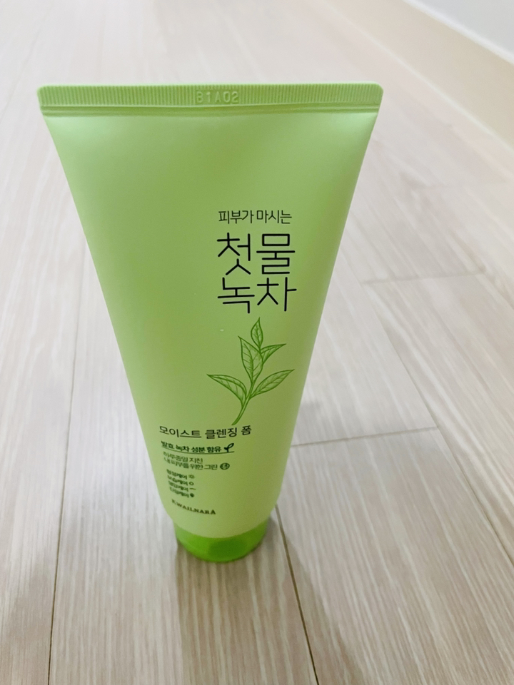 과일나라 첫물녹차 모이스트 클렌징폼