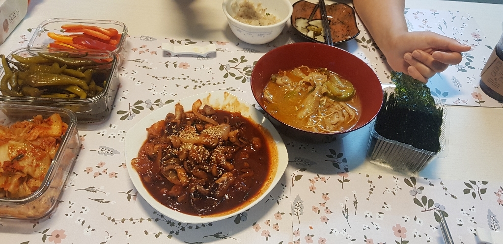 뭉치양품 양념쭈꾸미볶음 간편요리 밀키트