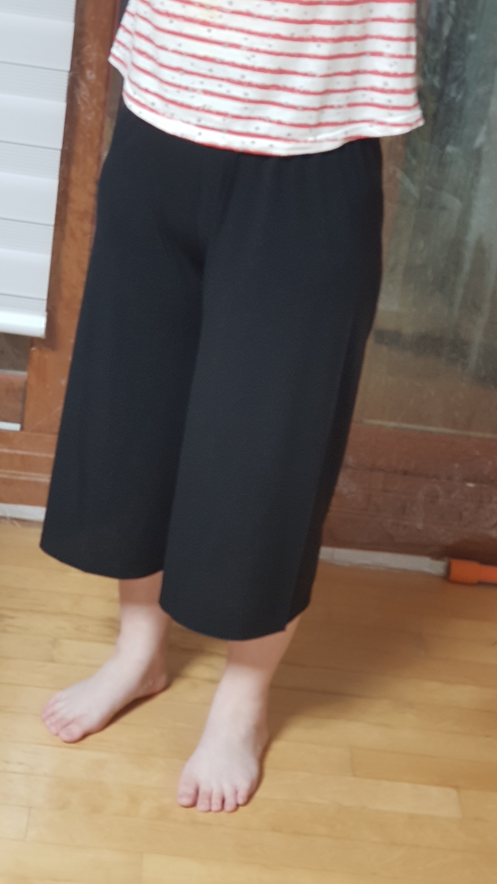 에브리올 아이스 냉감 8부 통 바지 리뷰후기