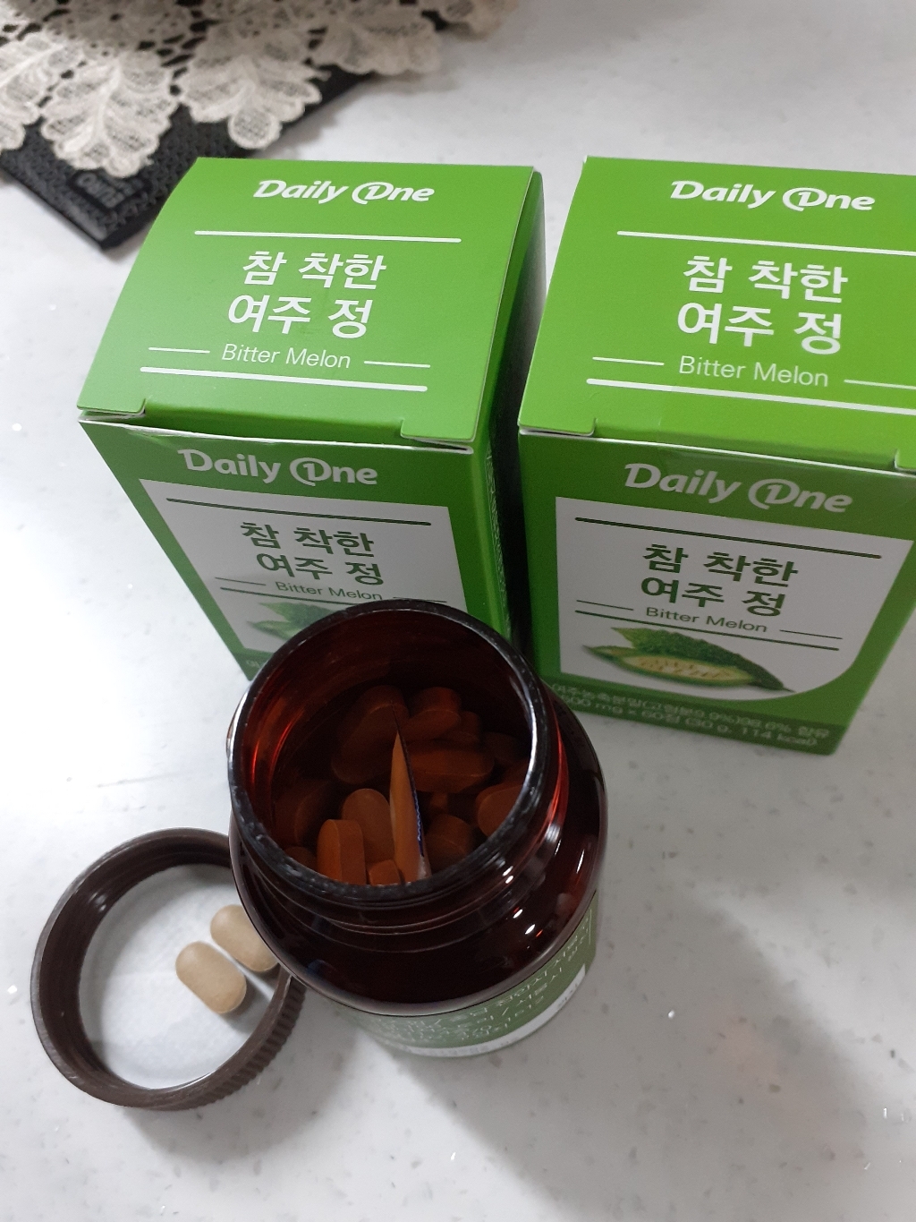 데일리원 전소민 여주 정 안전한 농축 분말 98 60정
