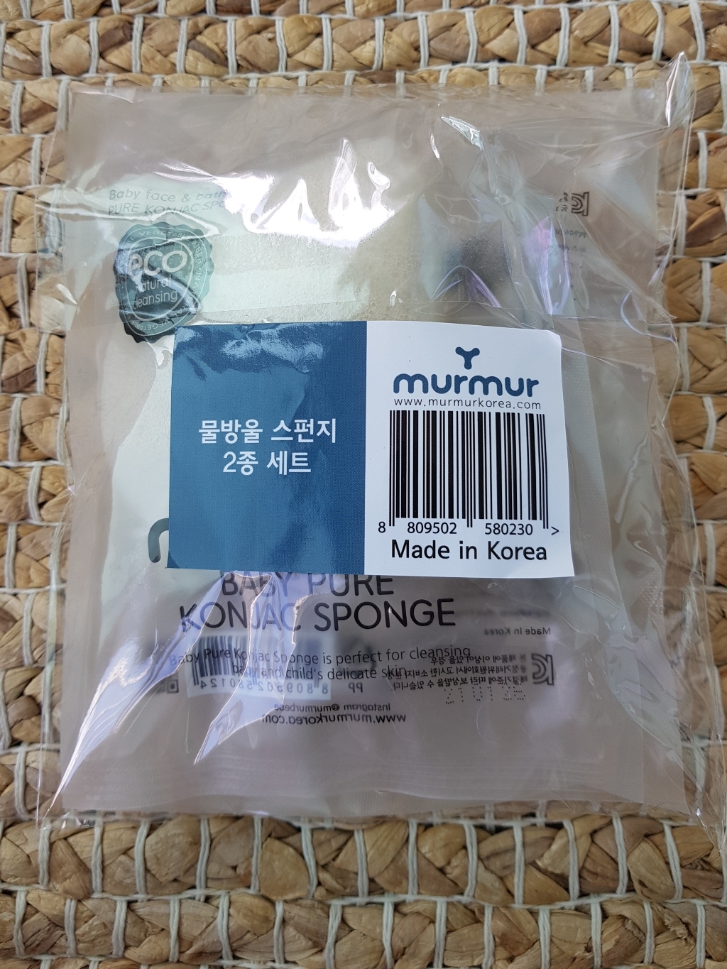 머머 베이비 퓨어 곤약 스폰지