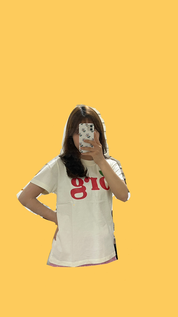 리올그 여성용 ORG PRINTING 반팔 티셔츠 리뷰후기