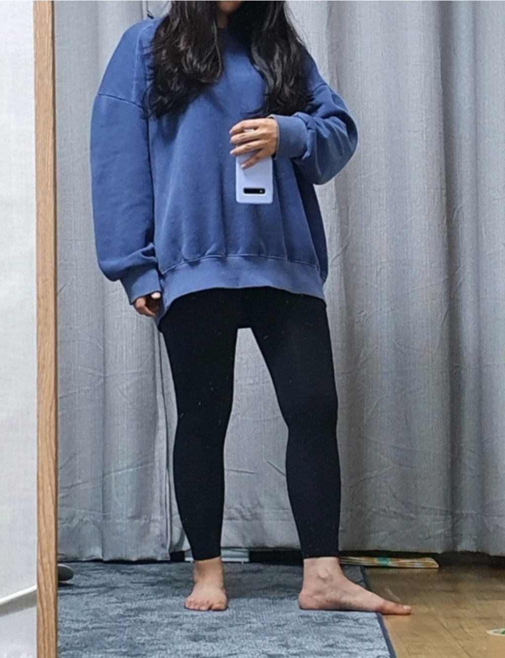 데비웨어 여성용 릴렉스 9부 레깅스 DEVI-B0036 리뷰후기