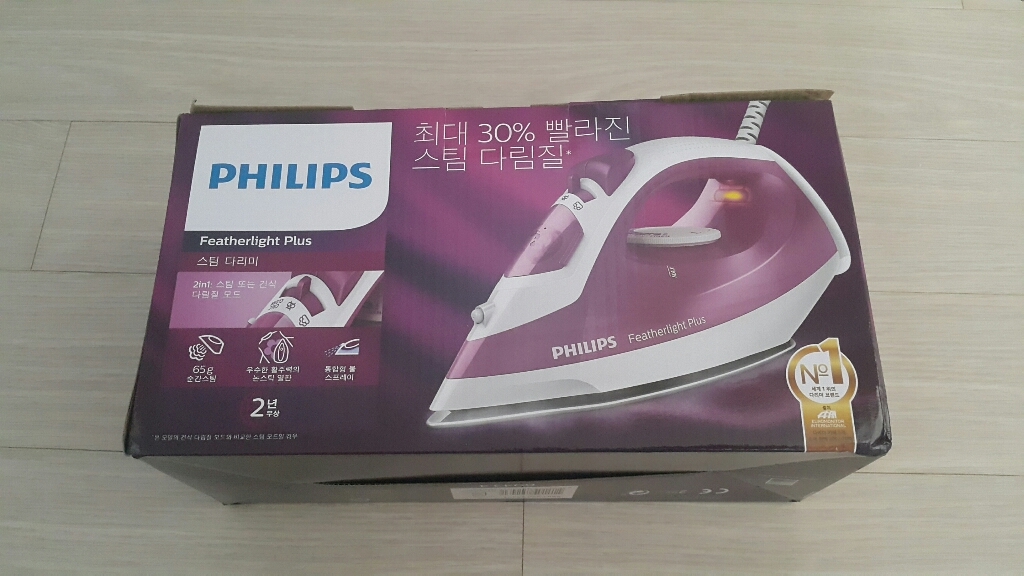 필립스 일반형 논스틱 스팀다리미