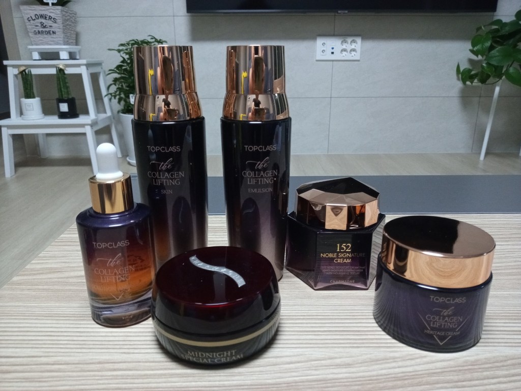 참존탑클레스로얄 참존 더콜라겐 리프팅 기초세트크림X4스페셜크림X2앰플X2 리뷰후기