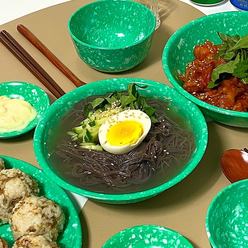 옛날 레트로 멜라민 분식 분식집 떡볶이 중국집 식기 접시 그릇 리뷰후기