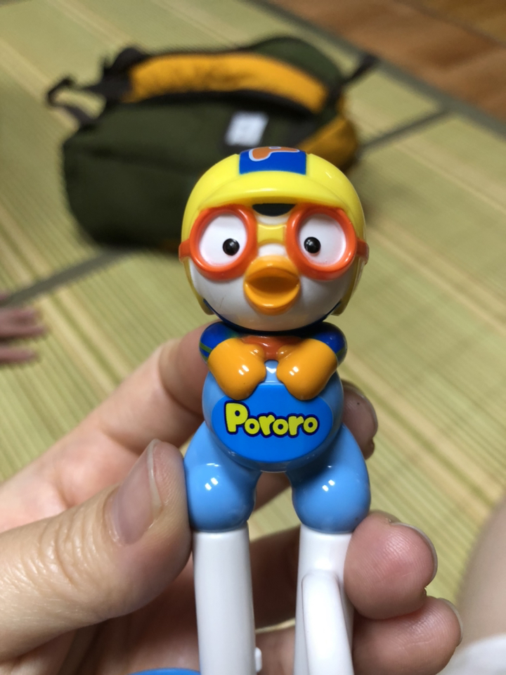 에디슨 입체 스텐 젓가락 뽀로로 패티 리뷰후기