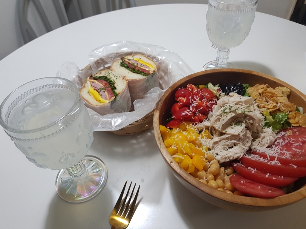 피크닉하우스 유산지 화이트영문
