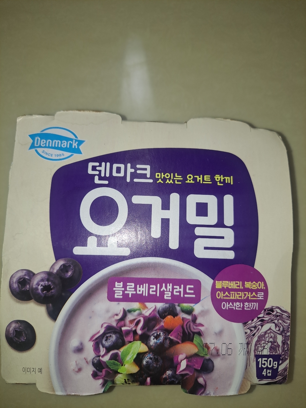 덴마크 요거밀 블루베리샐러드