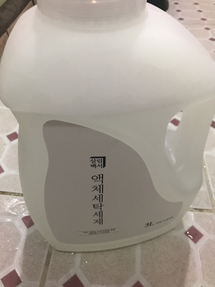 살림백서 세탁 액상 세제 본품
