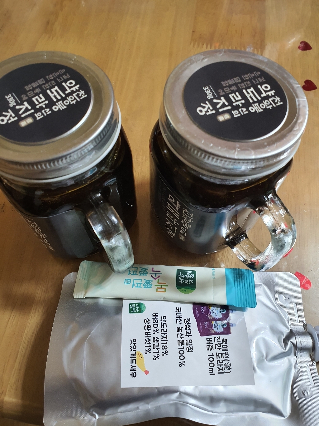 지리산별마루 국내산 약 도라지청 수제 도라지청 도라지생강청