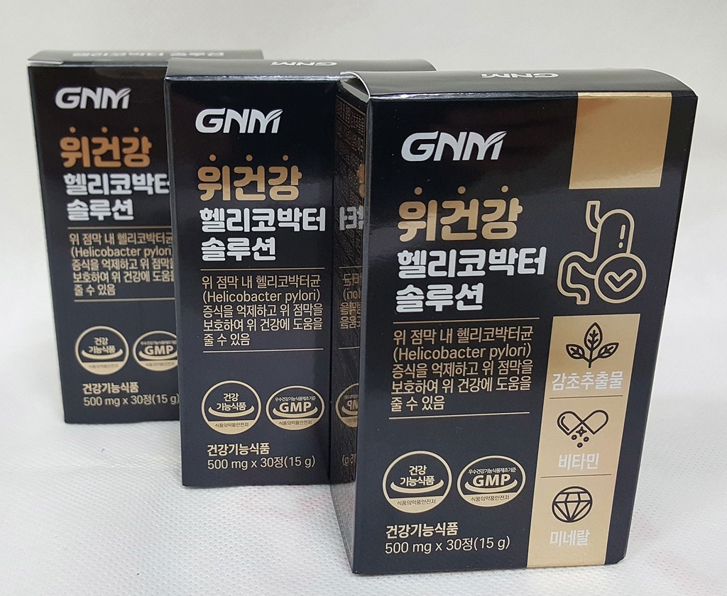 N 위건강 헬리코박터 솔루션 / 스페인감초추출물 비타민B 판토텐산