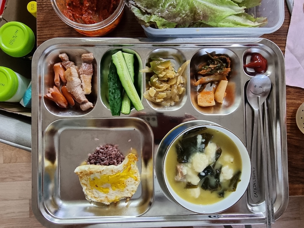 천성정밀 수저 식판 리뷰후기